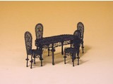 Euromini's EM3372 Tafel met 4 stoelen
