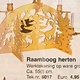 Bouwtekening raamboog herten