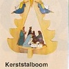 Bouwtekening kerststalboom