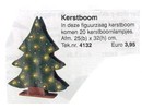 Bouwtekening kerstboom