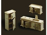 Woodcraft Poppenhuis meubels keuken