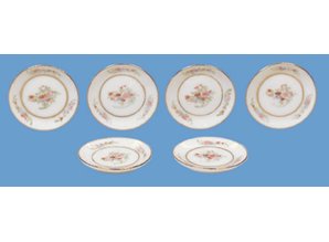HuaMei Collection Set van 6 borden