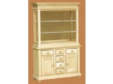 Euromini's Vitrinekast, blankhout