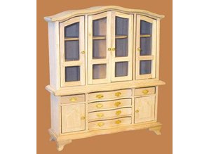 Euromini's Eetkamerkast, blankhout