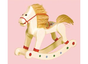 Euromini's Hobbelpaard, crème