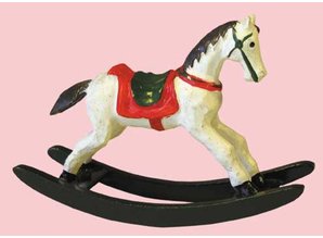 Euromini's Hobbelpaard, hout