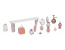 Euromini's Wandplankje met parfumflesjes, 14-delig
