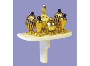 Euromini's Wandrekje met parfumflesjes