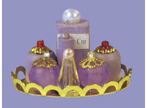 Euromini's Tableau met parfumflesjes