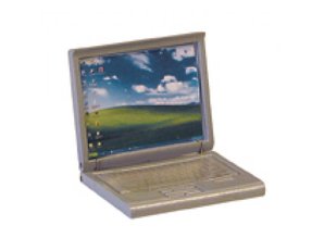 Euromini's Laptop, zilvergrijs