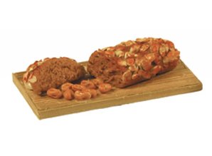 Euromini's Notenbrood op plank