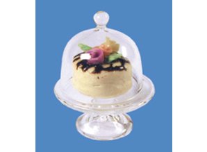 Euromini's Taartschotel met deksel en taartje