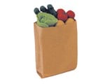 Euromini's Boodschappentas met groente