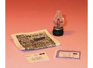 Euromini's Olielamp met accessoires