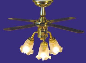 Euromini's Ventilatorlamp, 3-pits tulp