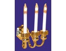Euromini's Wandlamp, 3-pits kaars