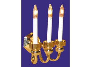 Euromini's Wandlamp, 3-pits kaars