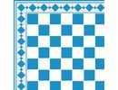 Euromini's Tiles, Light blue & White