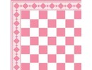 Euromini's Tiles, Pink & White