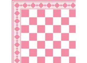 Euromini's Tiles, Pink & White