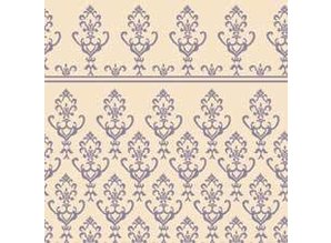 Euromini's Victorian, bluegrey on beige