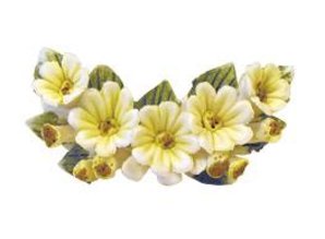 Euromini's Bloemendecoratie, porselein