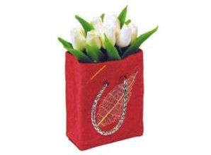 Euromini's Tas met witte tulpen