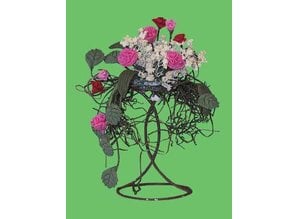 Euromini's Standaard met bloemen