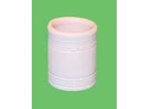 Euromini's Witte terracotta vaas