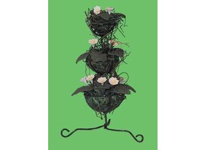 Euromini's Standaard met bloemen.