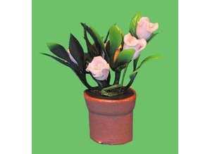 Euromini's Roze rozen in bloempot