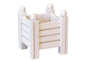 Euromini's Plantenbak, wit