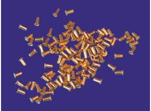 Euromini's Koperen busjes, klein; per 110