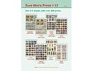 Euromini's Set van 8 knipvellen