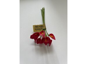 Euromini's EM5334 Bloemen rood