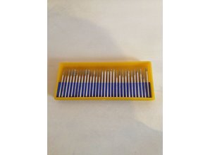 Euromini's EM8849 diamant frezen 3 mm 30 stuks