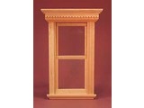Euromini's Koloniaal schuifraam (werkend) EM5003 (WD) - € 4,75 Buitenmaat: 9,7(b) x 14,8(h)cm. Wandopening: 6,4(b) x 12,7(h)cm.